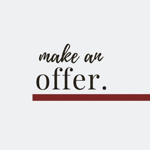 Make me an offer 🤗